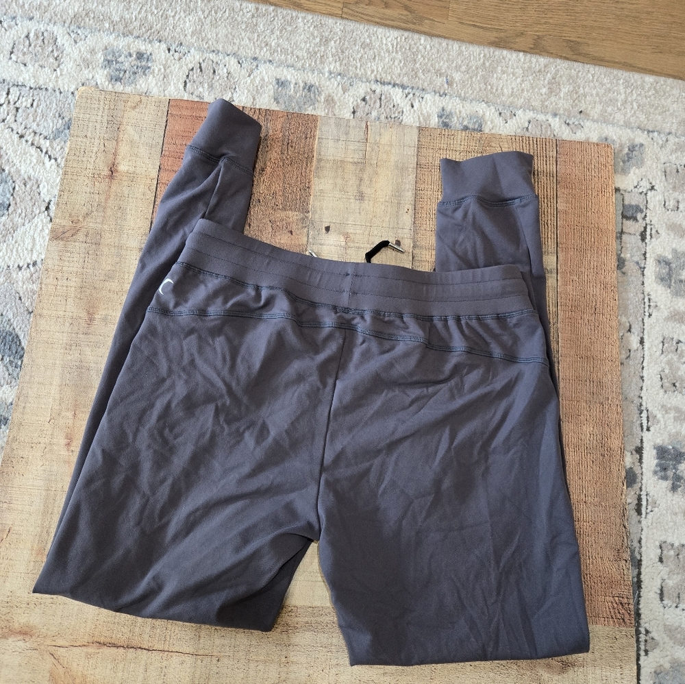 ZYIA Unwind Gray Jogger Pants - Picture 2 of 3